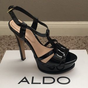 Aldo black heels 👠